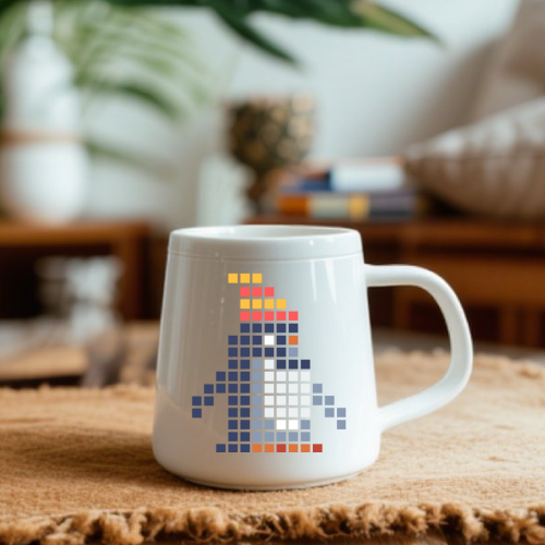 PixelMug P1: AI-Enhanced Mug with Pixel Display