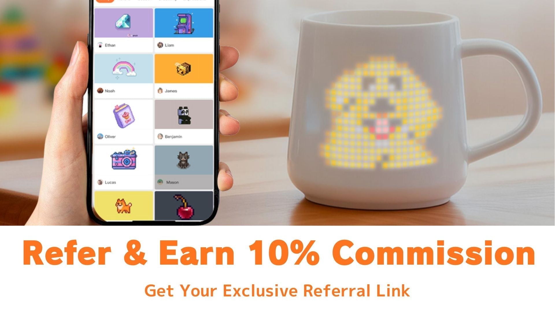 Join the PixelMug Affiliate Program & Share the Fun of DIY Pixel Mugs