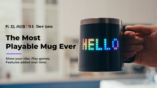 Introducing the PixelMug S1 Series: A Portable Smart Mug for Your Everyday Routines
