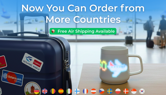 The Wait is Over: PixelMug, The Perfect Christmas Gift, Now Ships to Europe & Asia!