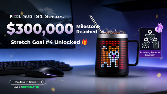 PixelMug S1 Hits $300K: New Stretch Goals & Upgrades