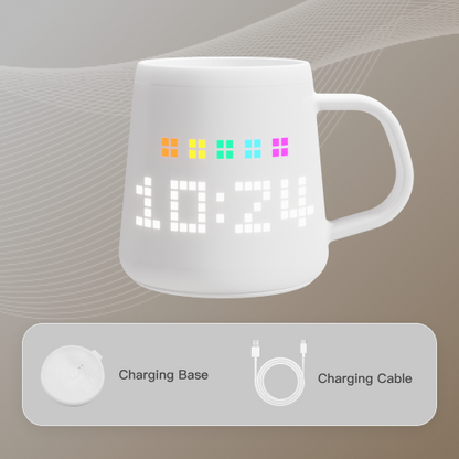 PixelMug P1: AI-Enhanced Mug with Pixel Display