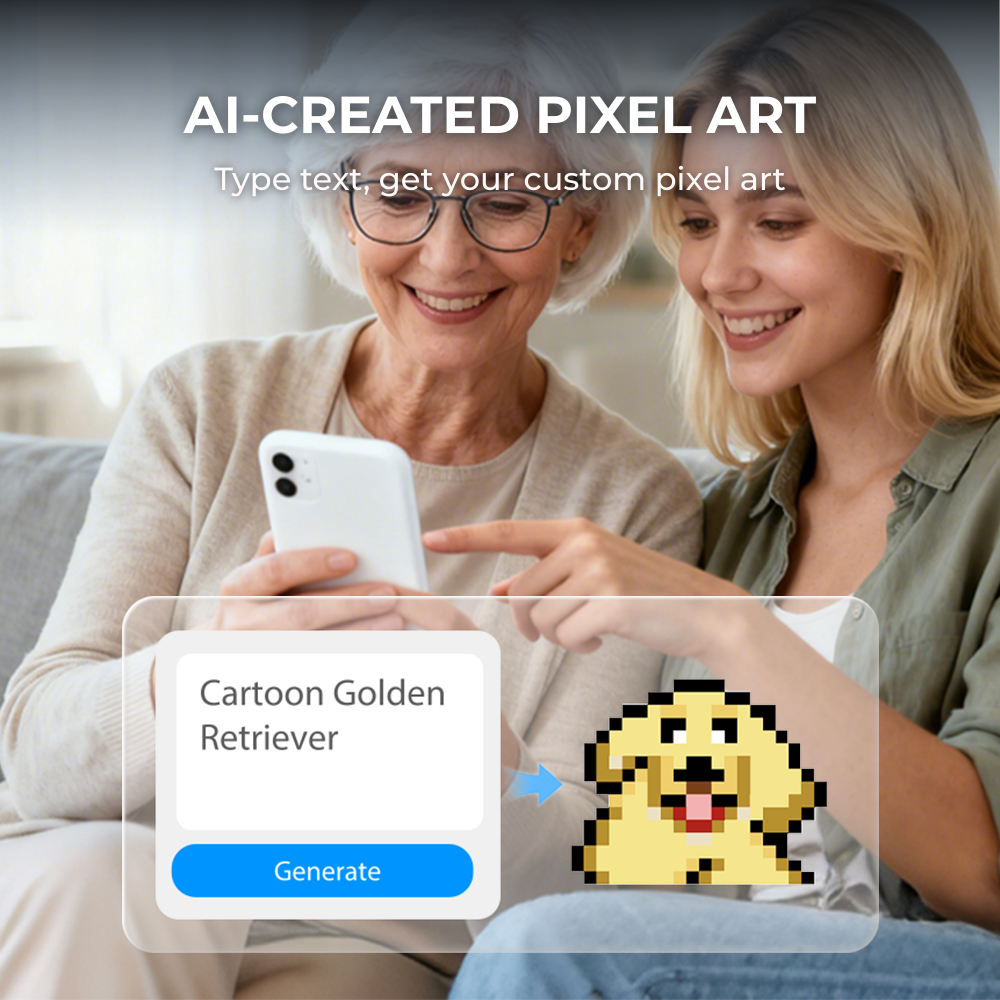AI-powered pixel art generator that turns text into custom pixel designs for creative expression.