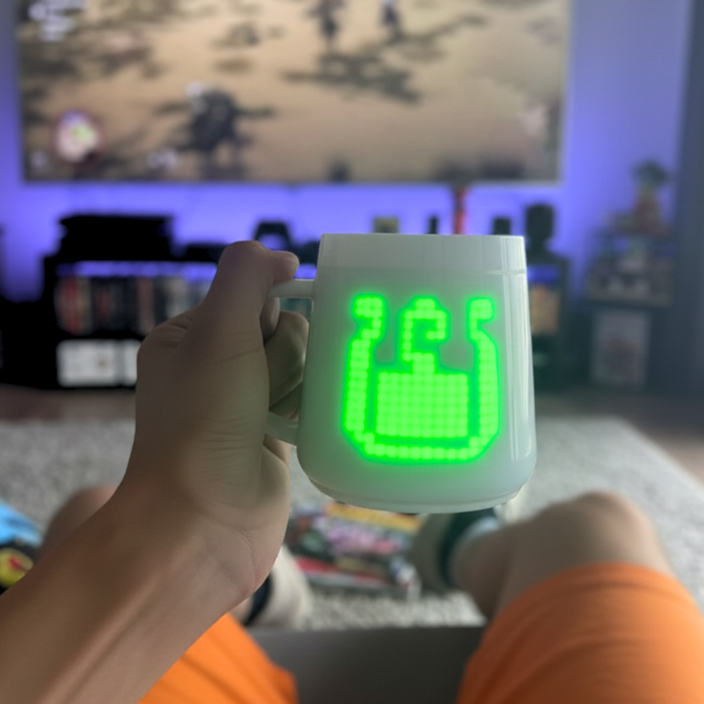 PixelMug P1: The Customizable Pixel Art Smart Mug