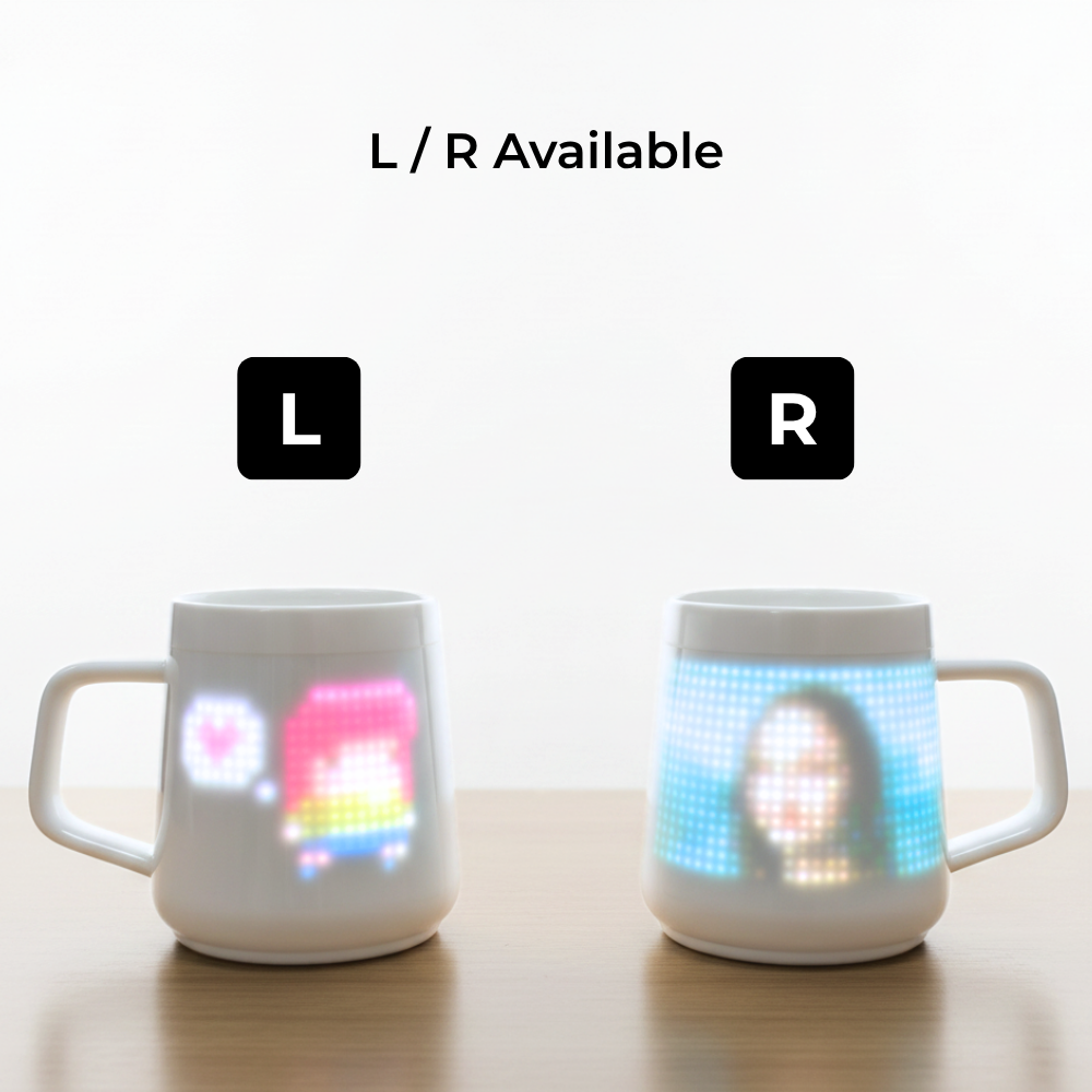 PixelMug P1: The Customizable Pixel Art RBG Smart Mug
